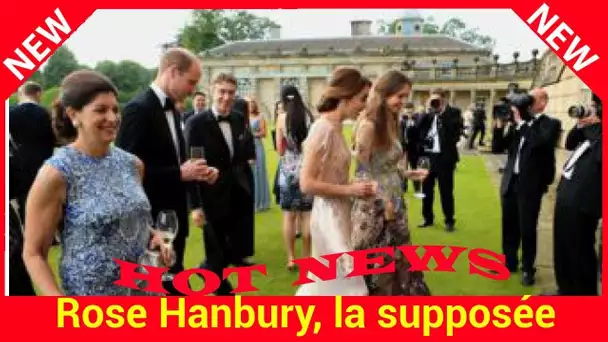 Rose Hanbury, la supposée maîtresse de William, a un lien avec la reine !