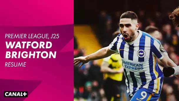 Le résumé de Watford / Brighton - Premier League (J25)