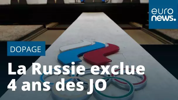 Dopage : la Russie exclue 4 ans des JO et des championnats du monde