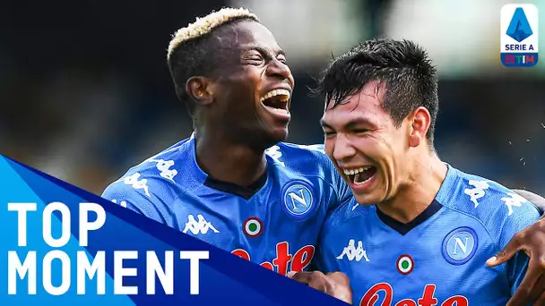 Victor Osimhen Scores First Ever Napoli Goal! | Napoli 4-1 Atalanta | Top Moments | Serie A TIM