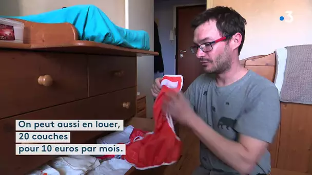 A Besançon, on encourage l'utilisation des couches lavables