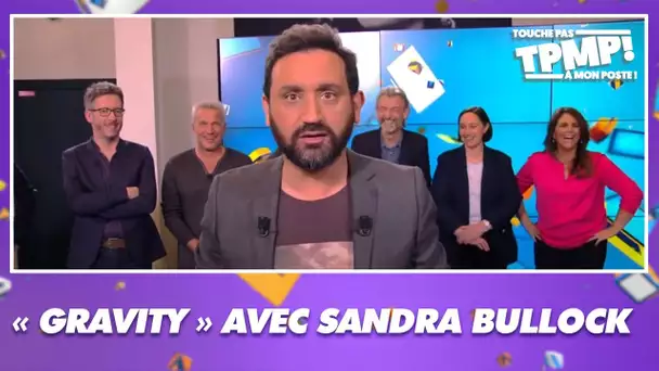 Cyril Hanouna dans Gravity Sandra Bullock