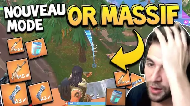 🥇 LE NOUVEAU MODE : OR MASSIF Top1 Fortnite ► QUE DES LÉGENDAIRES