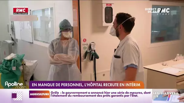 Pour combler le manque de personnel, certains hôpitaux ont recours à des intérimaires