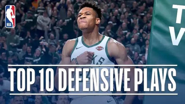 Giannis Antetokounmpo’s Top 10 Defensive Plays of the Regular Season