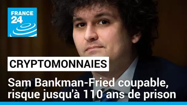 Cryptomonnaies : Sam Bankman-Fried coupable, risque jusqu'à 110 ans de prison • FRANCE 24