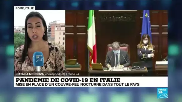 Covid-19 : mise en place d'un couvre-feu dans toute l'Italie