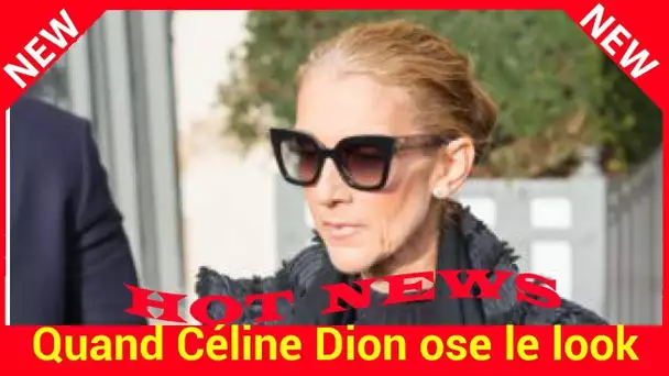 Quand Céline Dion ose le look Mary Poppins et se fait charrier par ses enfants