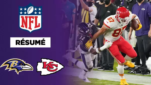 Résumé FR - NFL  : Mahomes et les Chiefs surclassent les Ravens