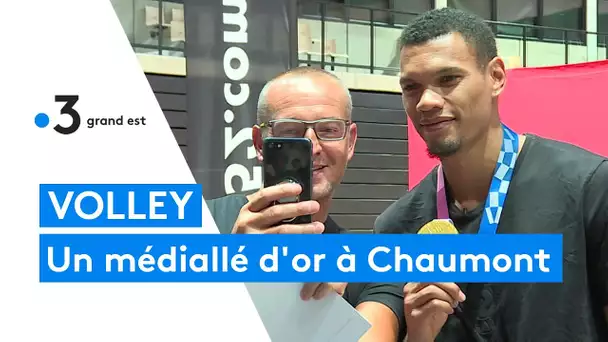 Le médaillé d'or olympique Stephen Boyer à Chaumont