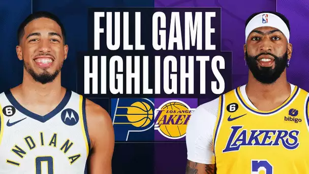 PACERS at LAKERS | NBA FULL GAME HIGHLIGHTS | November 28, 2022