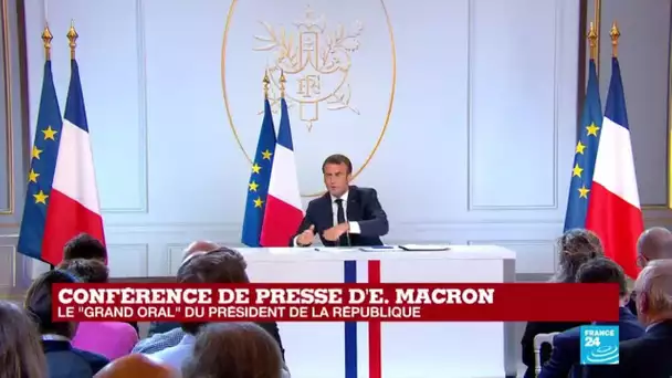 REPLAY - Conférence de presse d'Emmanuel MACRON