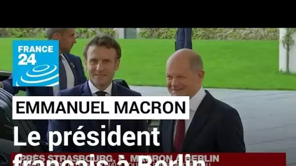 Emmanuel Macron à Berlin : première visite internationale depuis sa réélection • FRANCE 24