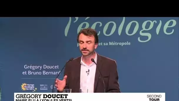 Municipales 2020 : Grégory Doucet (EELV) élu maire de Lyon