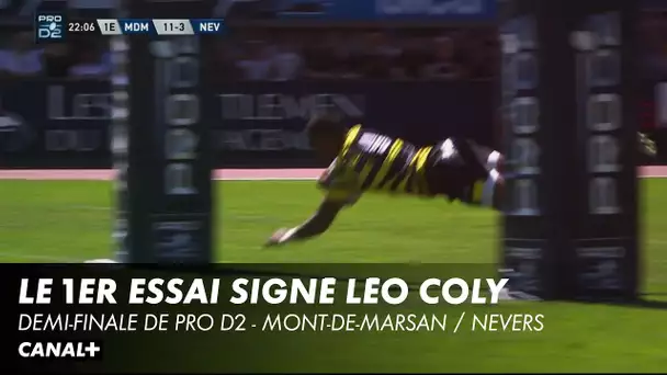Le premier essai signé Léo Coly - Pro D2