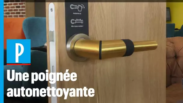 Skoon handle,  la poignée de porte qui se nettoie... toute seule