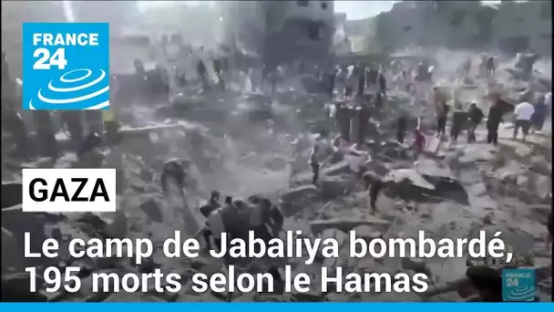 Gaza : le gouvernement du Hamas annonce 195 morts dans des frappes d'Israël à Jabaliya