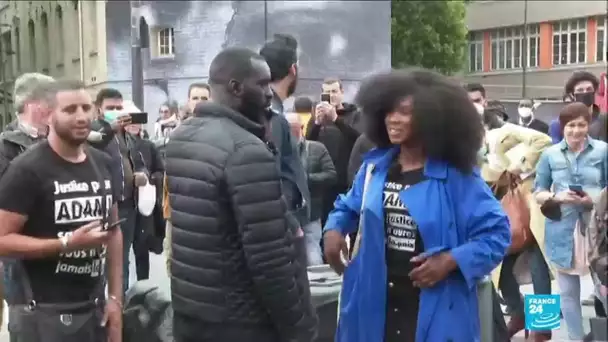 Paris : une fresque de JR en hommage à Adama Traoré et George Floyd