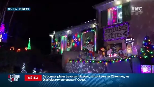 Noël: l'incroyable succès des illuminations d'une maison dans le Puy-de-Dôme