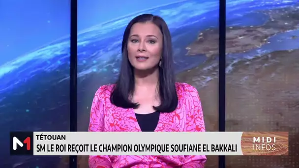 Tétouan : SM le Roi reçoit le champion olympique Soufiane El Bakkali