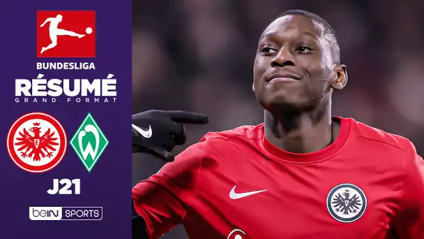 Résumé : Kolo Muani brille encore, l’Eintracht Francfort se paie le Werder !