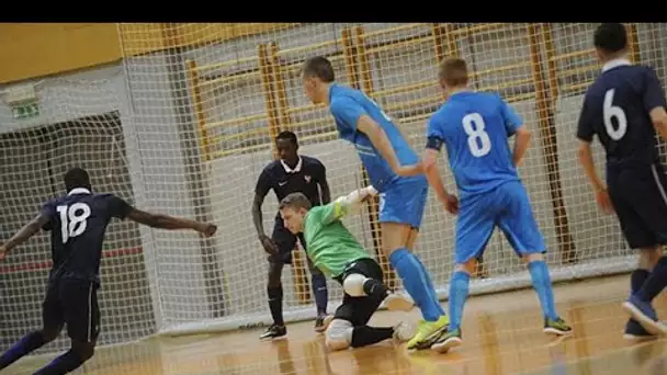 Futsal U21 : Slovénie-France (2-2 et 4-4), les buts