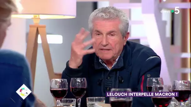 Claude Lelouch et Radu Mihaileanu interpellent Macron - C à Vous - 10/04/2019