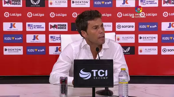 Rueda de prensa UD Almería vs Getafe CF