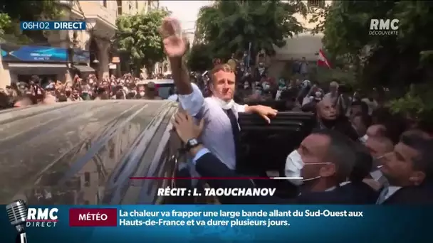 En déplacement au Liban, Emmanuel Macron annonce une conférence d’aide après les explosions