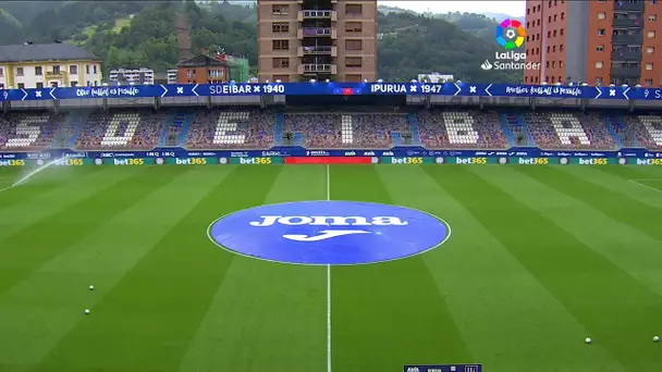 Calentamiento SD Eibar vs CD Leganés