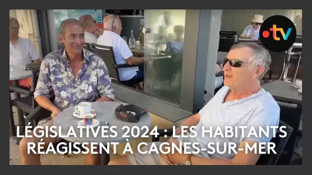 Législatives 2024 : réactions à Cagnes-sur-mer après les résultats du 2e tour