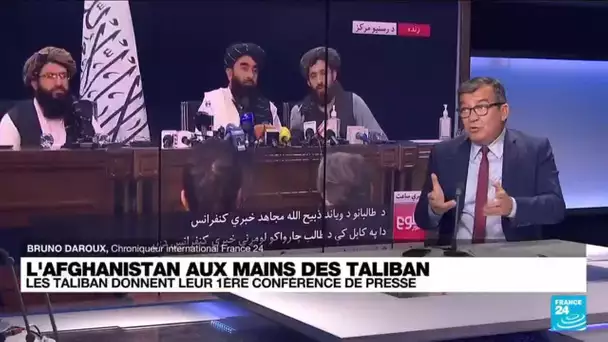 Les Taliban donnent leur 1ère conférence de presse • FRANCE 24