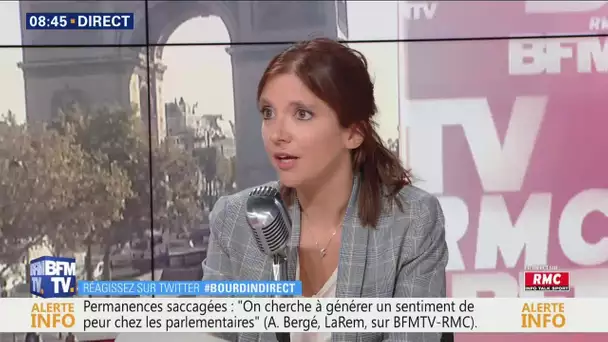 Aurore Bergé était dans Bourdin Direct à 8H35 sur RMC et BFMTV