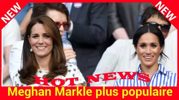 Meghan Markle plus populaire que Kate Middleton : ce petit truc qui fait toute la différence