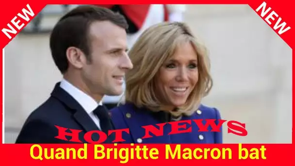 Quand Brigitte Macron bat des œufs pour requinquer Emmanuel Macron