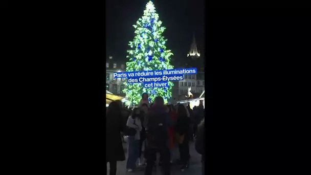 Illuminations de Noël: les Champs-Élysées seront moins éclairés cet hiver