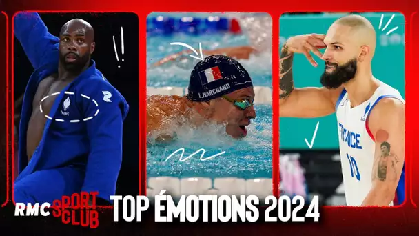 Marchand, Riner, JO... Les plus grandes émotions de 2024 (RMC Sport Club)