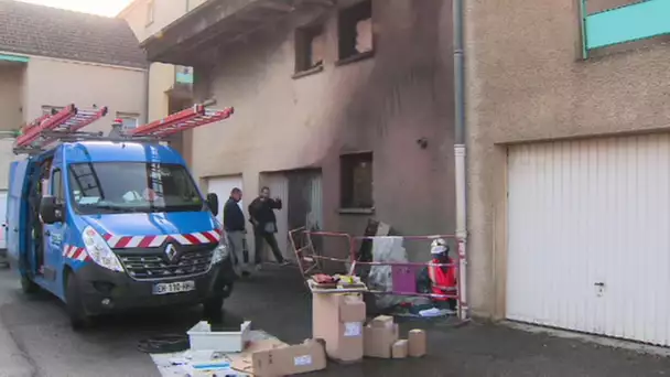 A Marsennay-la-Côte, un incendie se propage à un immeuble