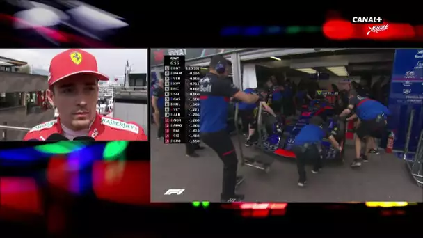 Grand Prix de Monaco - La réaction de Charles Leclerc lors des qualifications