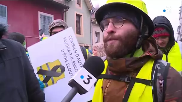 Manifestation des gilets jaunes : Epinal, 5 janvier 2019