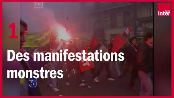 Grève contre la réforme des retraites : en 1995, une contestation historique en France