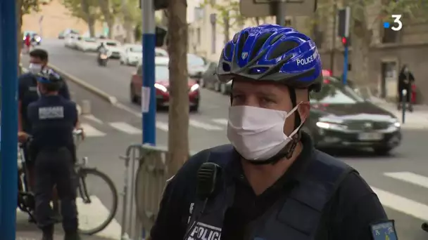 Montpellier : une brigade à vélo pour surveiller les pistes cyclables