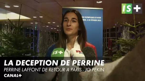 Perrine Laffont de retour à Paris - JO Pékin