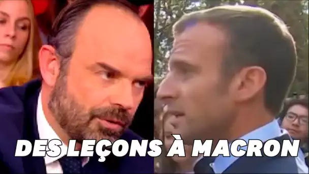 Encore une p'tite leçon de Philippe à Macron