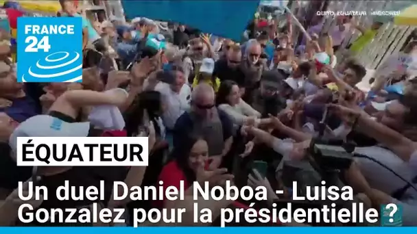 Équateur : un duel Daniel Noboa - Luisa Gonzalez attendu pour la présidentielle • FRANCE 24