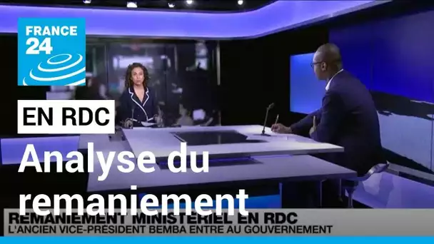 Remaniement ministériel en RDC : l'ancien vice-président Bemba entre au gouvernement • FRANCE 24