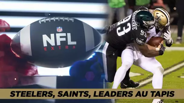 NFL Extra : Steelers et Saints, leaders au tapis