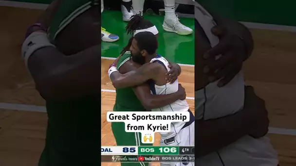 Kyrie Irving congratulates his former team on the cusp of being named 2024 World Champs! 🍀|#Shorts