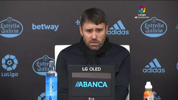 Rueda de prensa RC Celta vs Deportivo Alavés