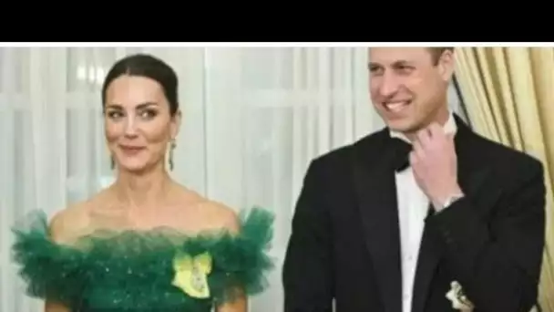 La « princesse Disney » Kate brille dans les diamants de la reine alors qu'elle sort pour le dîner d